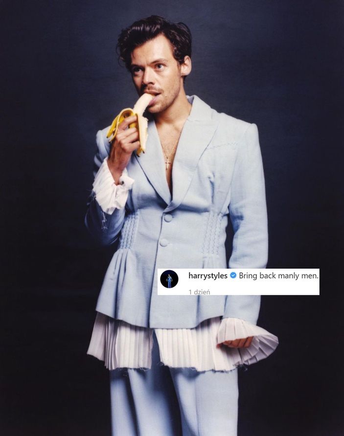 Harry Styles odpowiada na krytykę