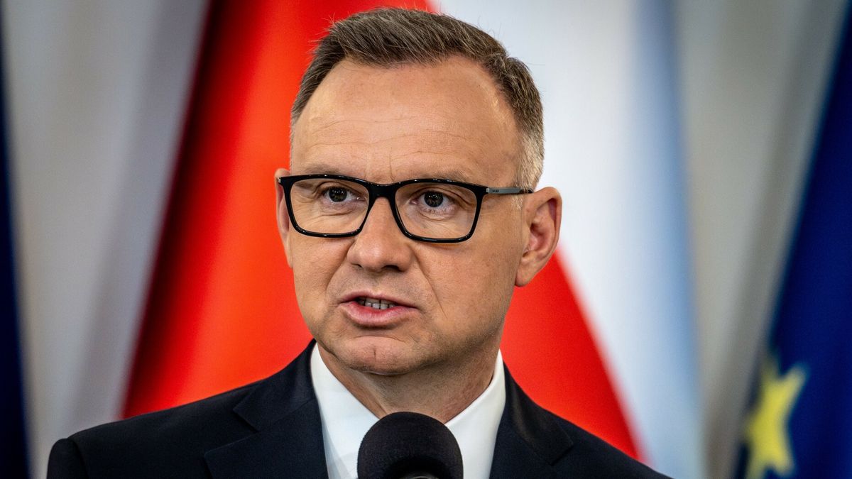 Zaprzysi??enie nowych ministrów w rz?dzie Donalda Tuska24.07.2025 Warszawa
Zaprzysiezenie rzadu premiera Donalda Tuska  w nowym skladzie po rekonstrukcji z udzialem prezydenta RP Andrzeja Dudy.
fot. Stach Antkowiak/REPORTER
N/z: Andrzej DudaStach Antkowiak/REPORTER