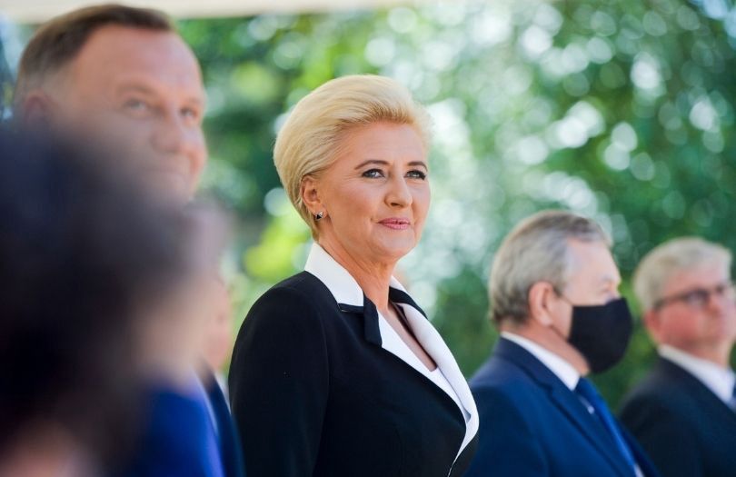 Agata Duda wsparła zbiórkę funduszy na leczenie chorego Mikołaja