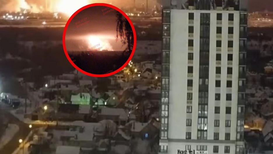 Atak na kolejny obiekt w Rosji