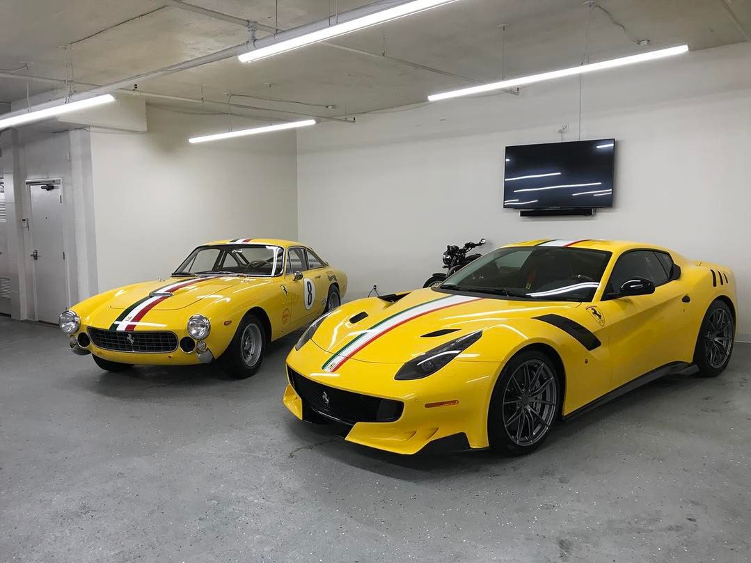 Zamówił Ferrari F12 TdF w kolorach pasujących do zabytkowego 250 GT Lusso