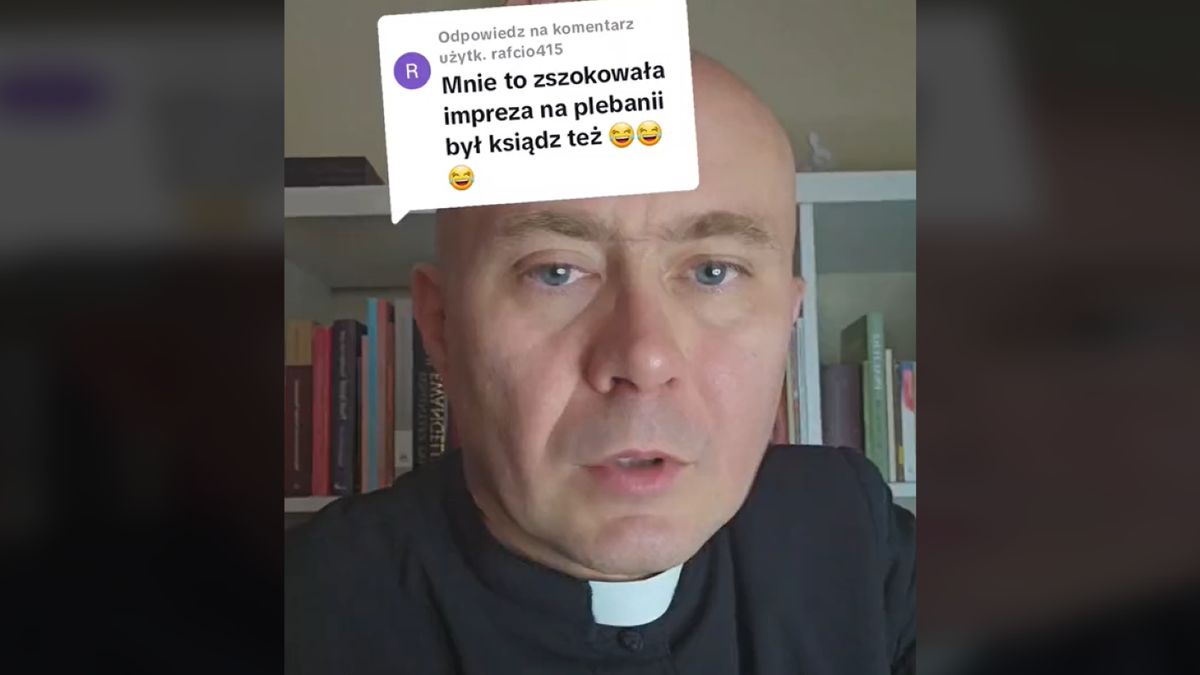 Ksiądz skomentował seksskandal na plebanii 