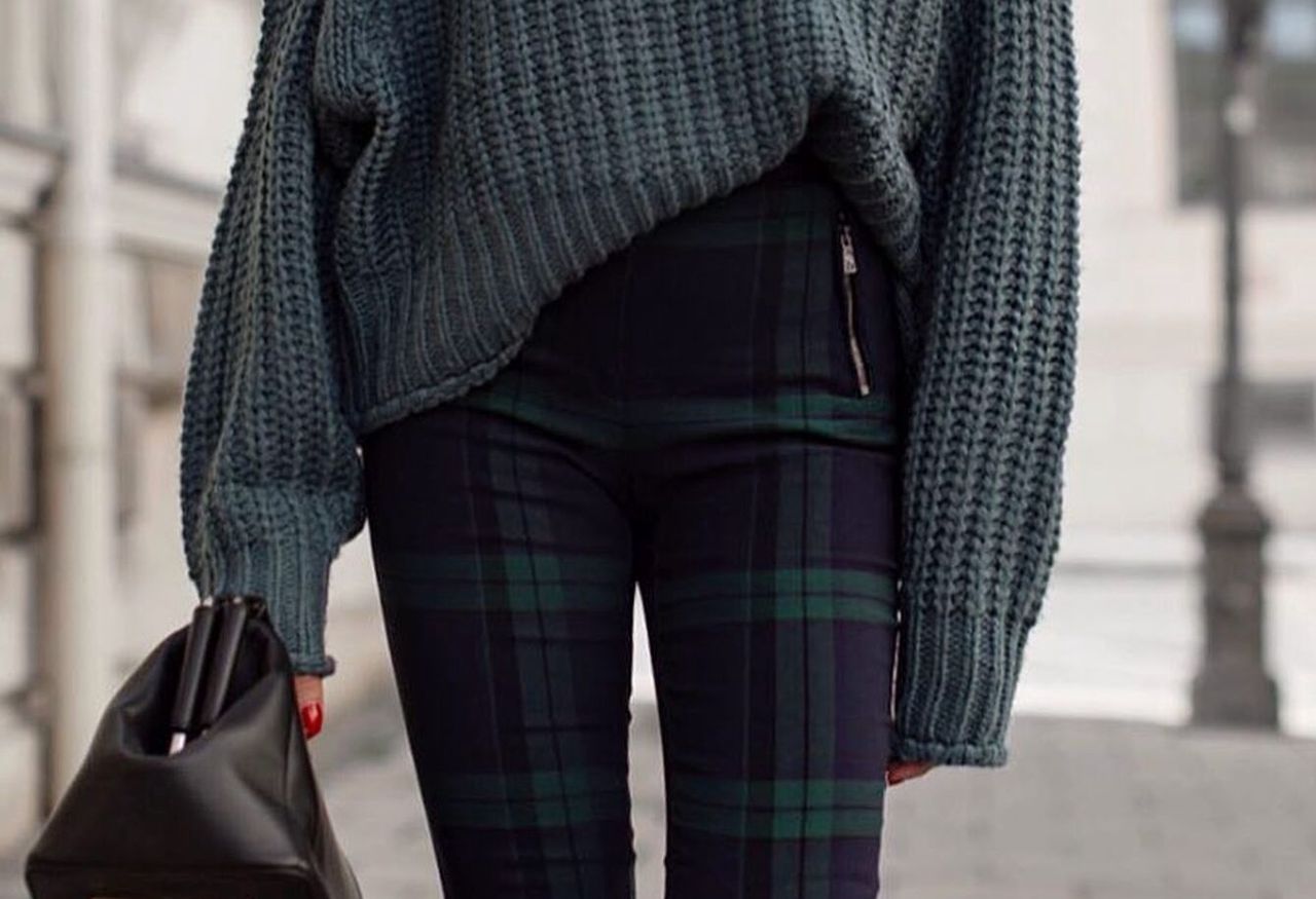 Spodnie w kratę, które nie wychodzą z mody
Instagram/nordicstylereport