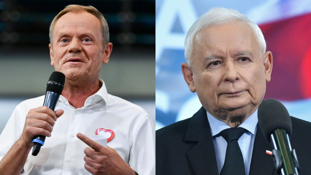 Donald Tusk oraz Jarosław Kaczyńskie przedstawili programy partyjne podczas politycznej supersoboty 