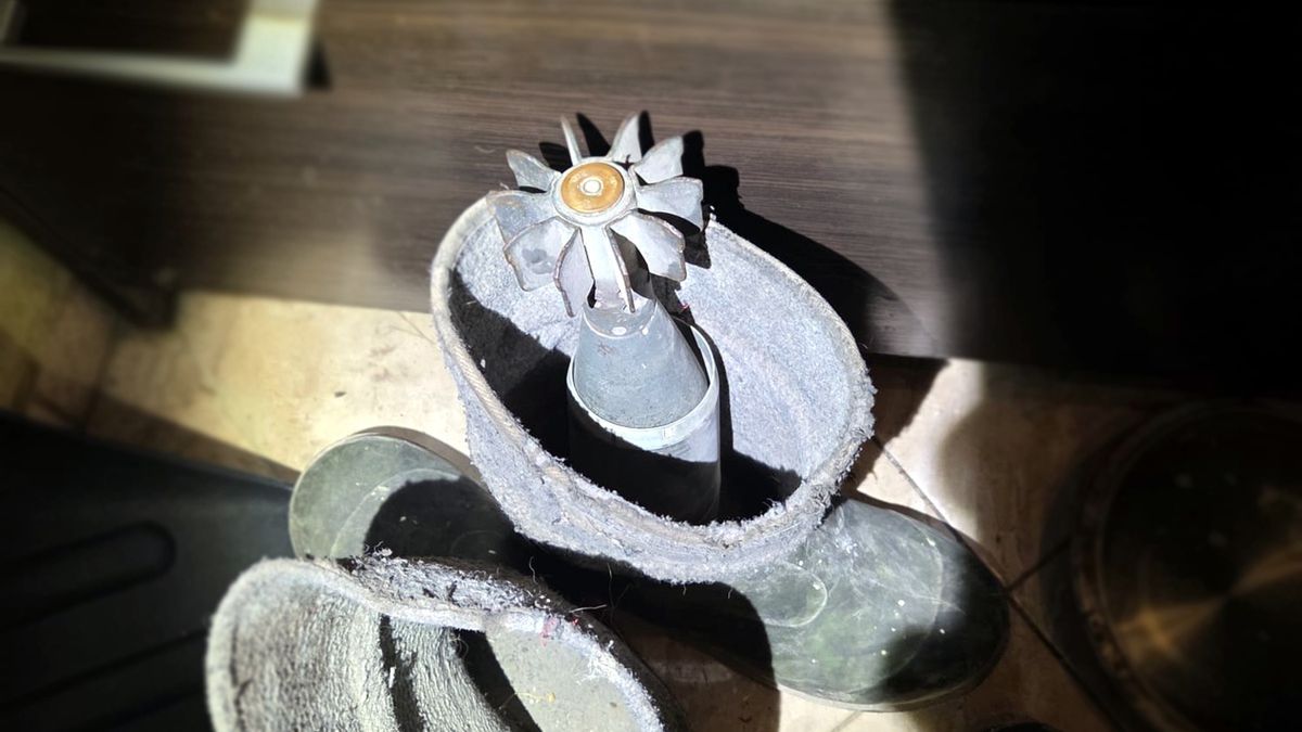 Przedmiot zabezpieczony przez policjantów