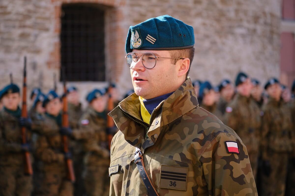Ślubowanie kadetów klas mundurowych XIV LO Lublin