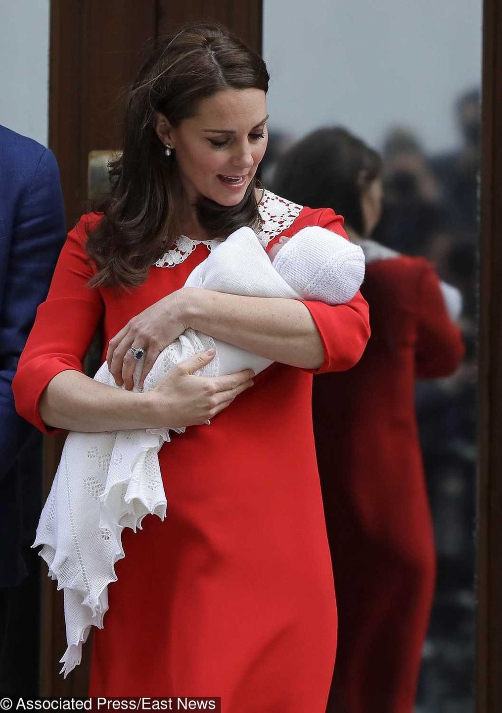 Księżna Kate i książę William z synem