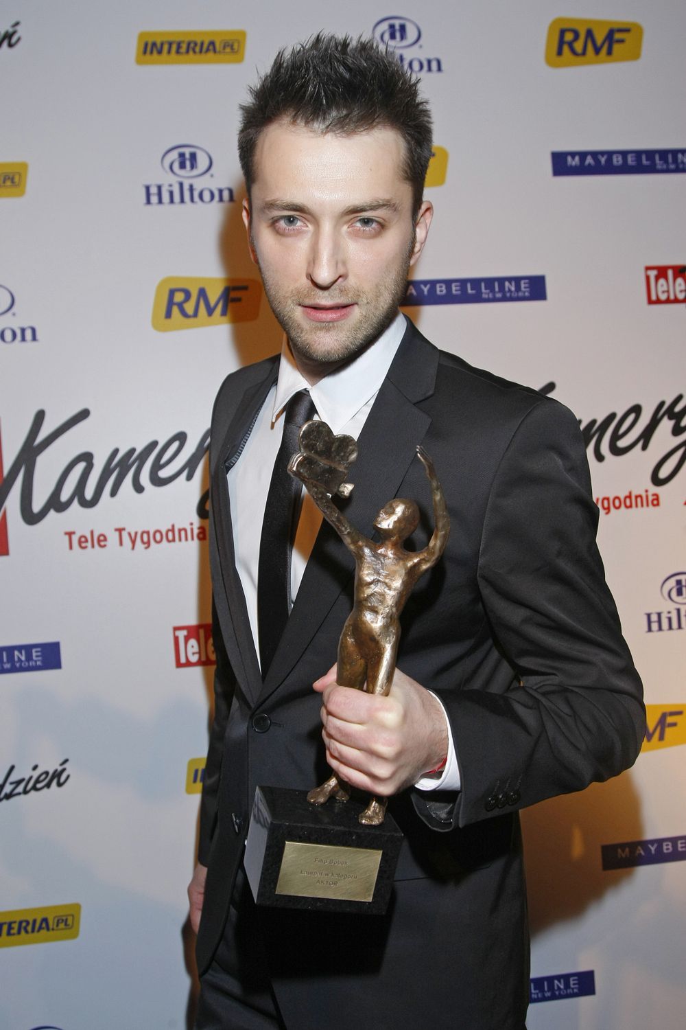 Filip Bobek wygrał TeleKamery w 2010 roku