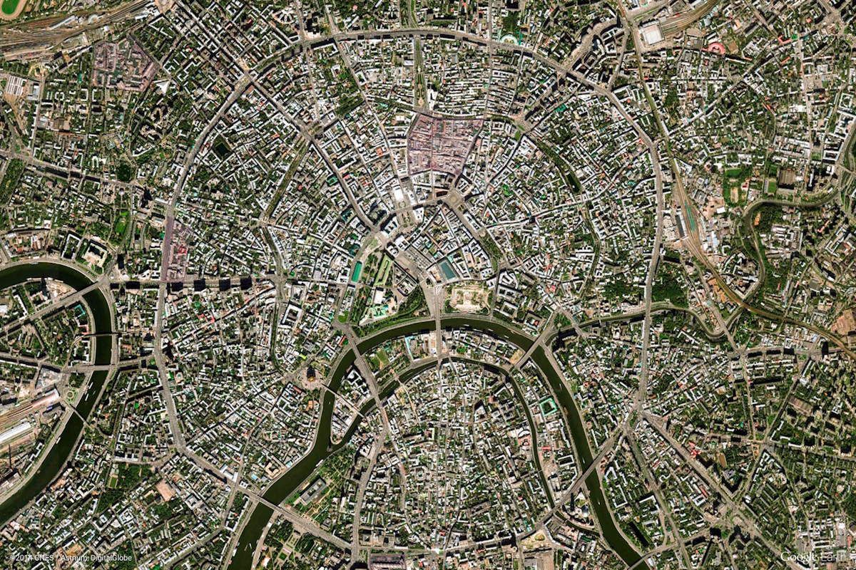 Niezwykłe kolory, kształty i wzory na zdjęciach satelitarnych Ziemi z Google Earth 11