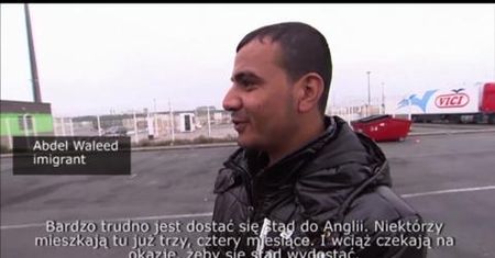 Zdesperowani imigranci próbują dostać się do Wielkiej Brytanii
