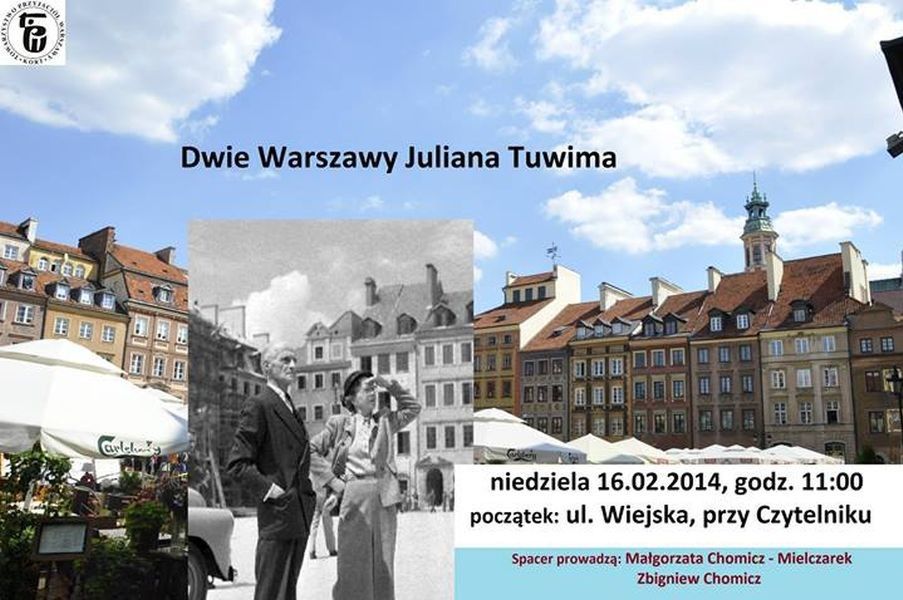 Spacer: Dwie Warszawy Juliana Tuwima