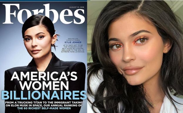 Kylie Jenner pozuje na okładce Forbesa jako NAJMŁODSZA MILIARDERKA (FOTO)