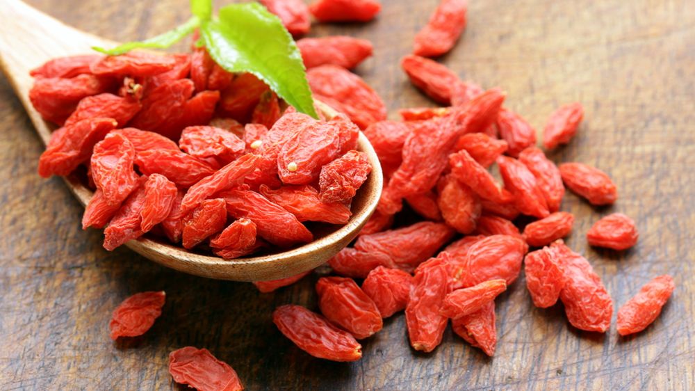 Jagody goji mają wiele właściwości zdrowotnych.