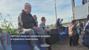 #dziejesiewsporcie: Tak obserwował mecz. Słynny trener zaskoczył fanów