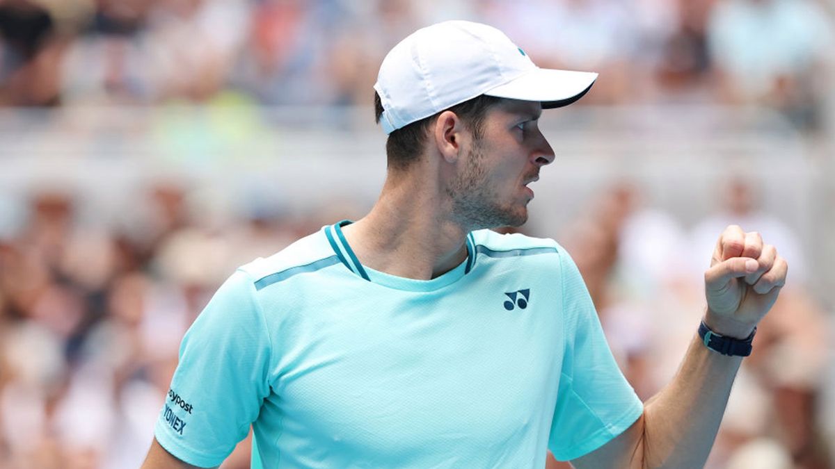 Getty Images / Darrian Traynor / Na zdjęciu: Hubert Hurkacz