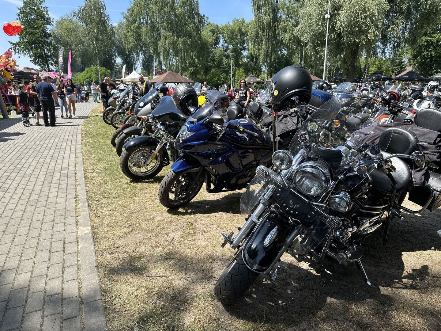 Piknik motocyklowy w Szczercowie