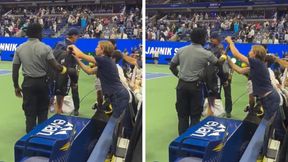 "Bezczelny". Sceny na US Open z udziałem światowego nr 1