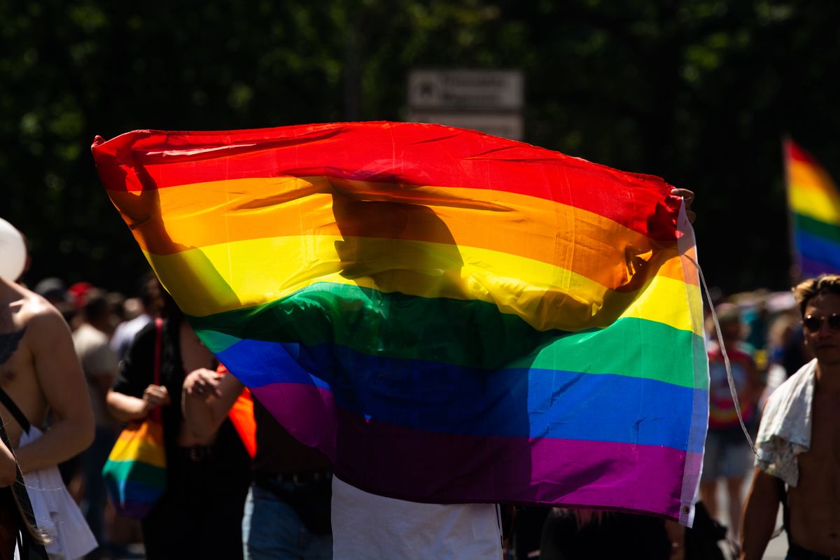 LGBT прапор (Photo by Ying Tang/NurPhoto via Getty Images)
