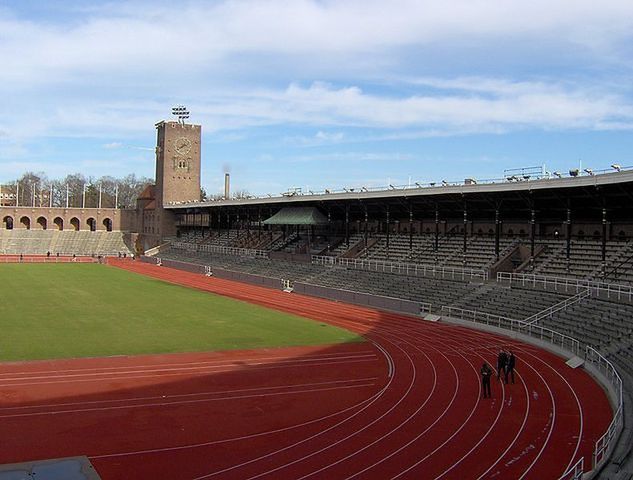 Stadion olimpijski w Sztokholmie. Źródło: Wikipedia