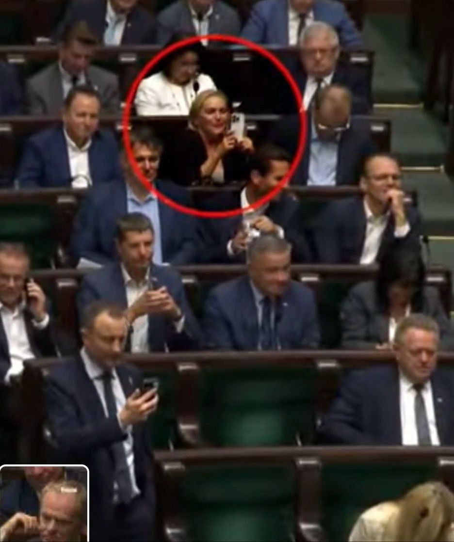 Dominika Chorosińska w Sejmie