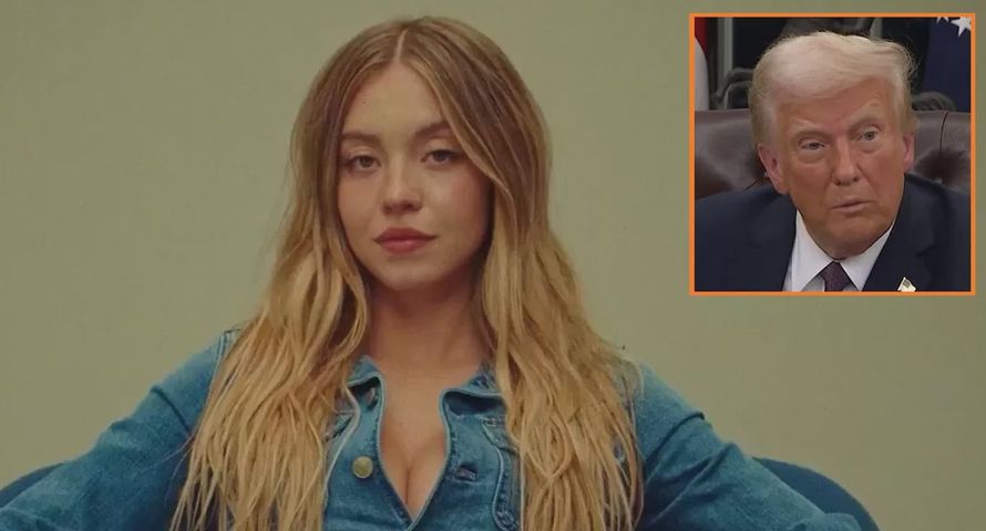 Reklama z seksowną aktorką i zarzut faszyzmu. Donald Trump zachwycony