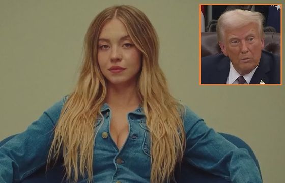 Reklama z seksowną aktorką i zarzut faszyzmu. Donald Trump zachwycony