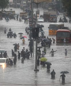 Indie. Monsun nawiedził Bombaj (GALERIA)