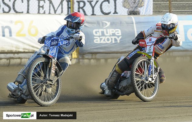 Janusz Kołodziej w ostatnim meczu musiał ciężko walczyć o każdy punkt