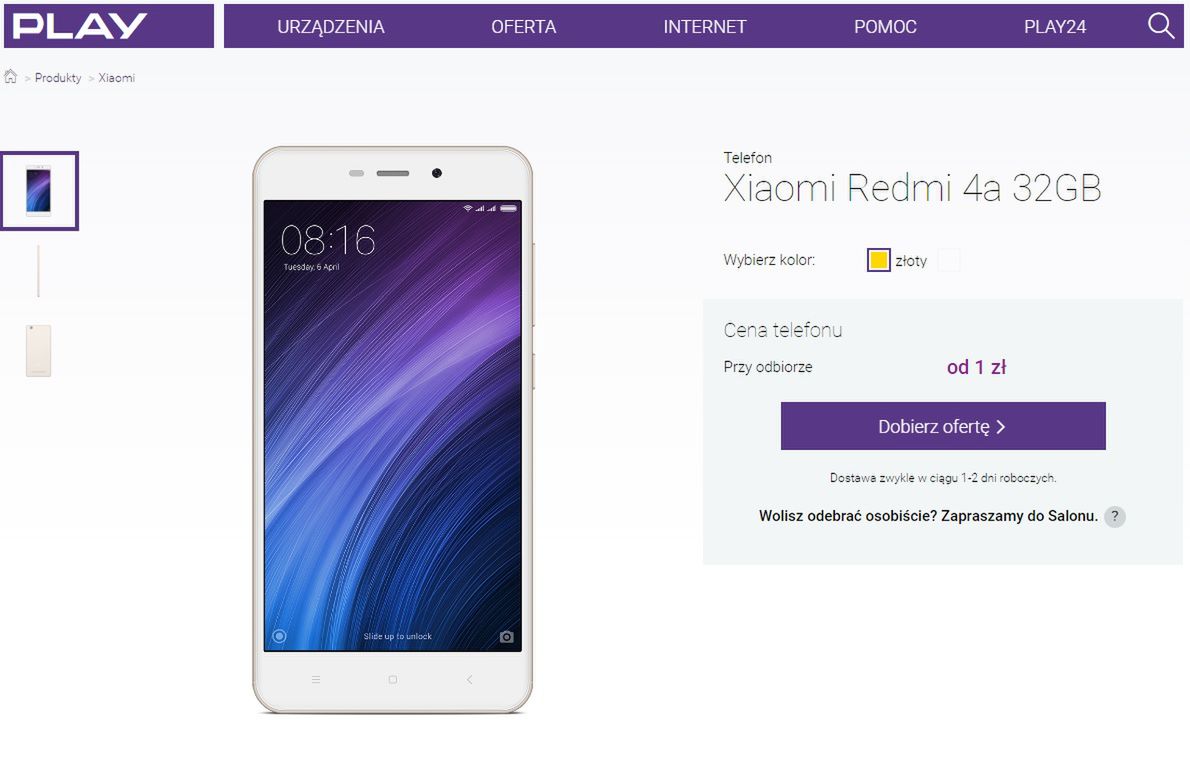Play rozszerza współpracę z Xiaomi. Nowe telefony w ofercie 2