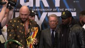 Było gorąco! Fury i Whyte face to face przed sobotnią walką