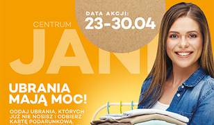 Ubrania mają moc - społeczna akcja w Centrum Janki