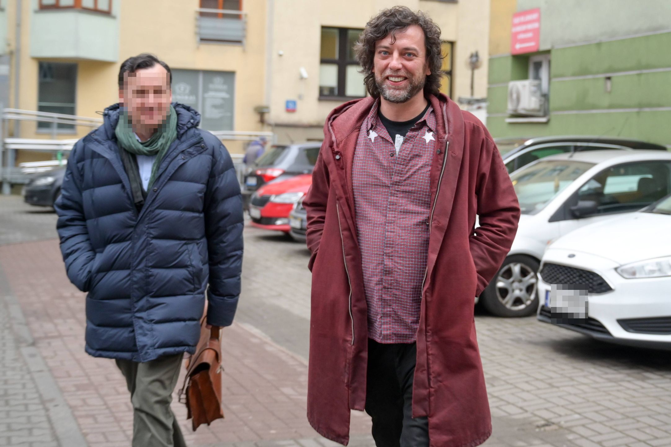 Emil Haidar po rozprawie