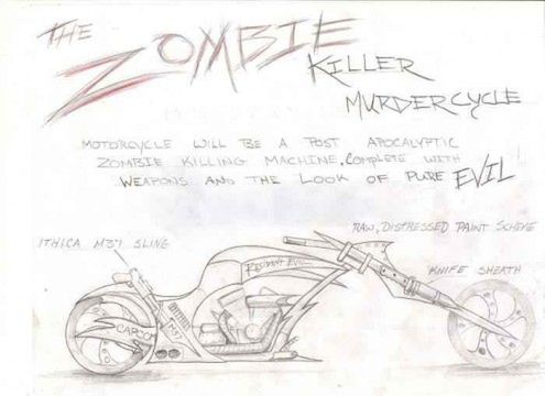 Murdercycle będzie zabijał zombie!