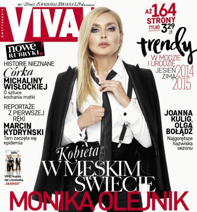 Monika Olejnik skrytykowana przez modowego blogera. "Ta okładka pachnie kłamstwem"