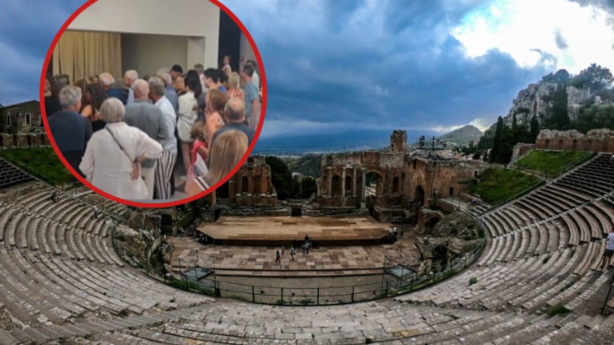 Interwencją policji zakończył się spektakl operowy w Taorminie