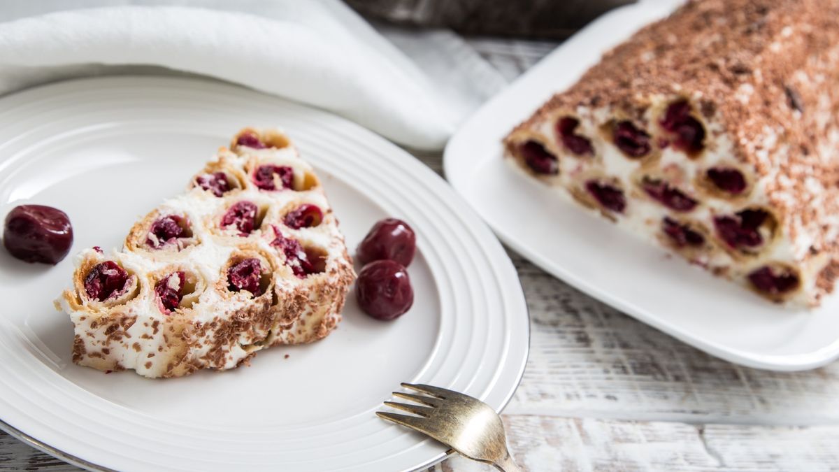 Monastyrska izba to ciasto z wiśniami