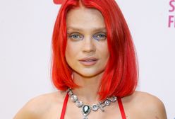 Margaret w czerwonych włosach i gorsecie na festiwalu w Sopocie. Jej występ to był prawdziwy ogień
