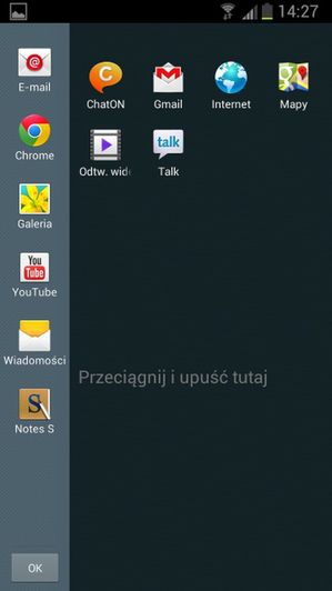 Kilka aplikacji Multi Window