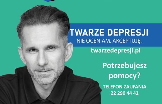 Po raz osiemnasty rusza kampania społeczna "Twarze depresji. Nie oceniam. Akceptuję.". Skupi się na mężczyznach