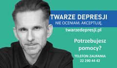 Po raz osiemnasty rusza kampania społeczna "Twarze depresji. Nie oceniam. Akceptuję.". Skupi się na mężczyznach
