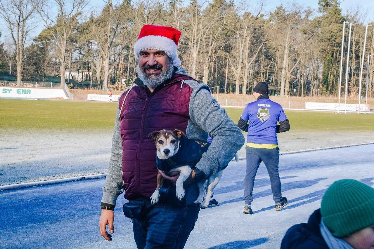 Biegiem po karmę w Żarach