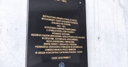 Katowice. Tablica przypomni o współtwórcy Zrzeszenia Sybiraków
