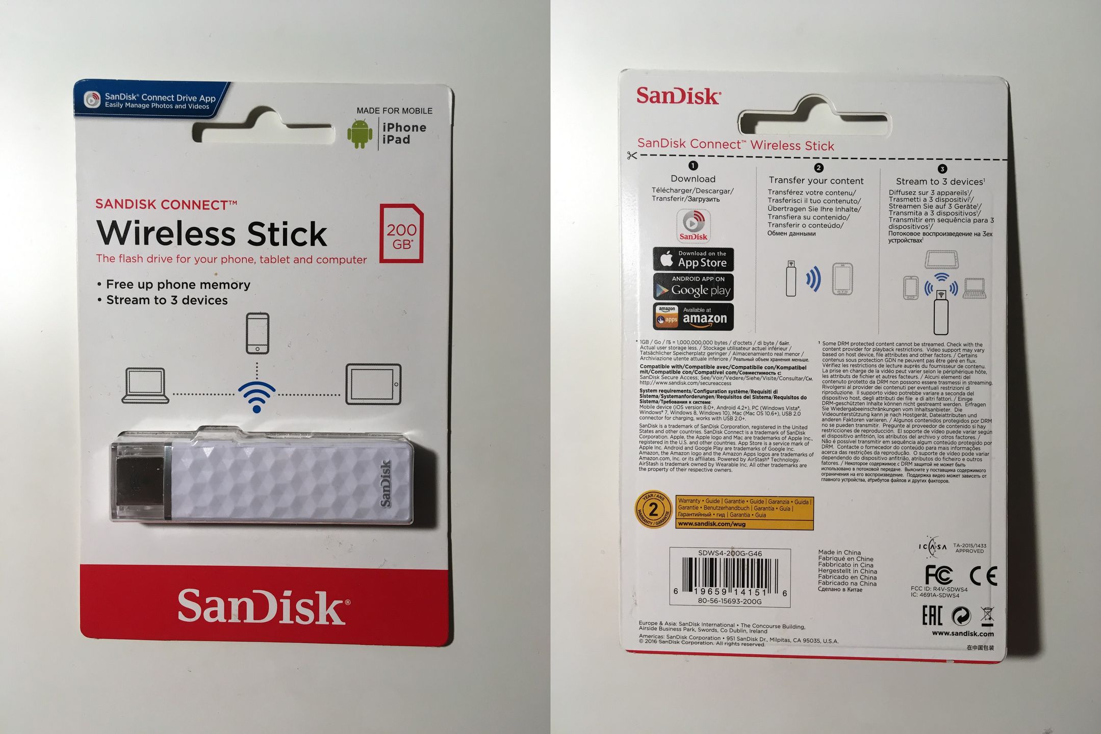 SanDisk Connect Wireless Stick – mobilny, bezprzewodowy magazyn danych 2