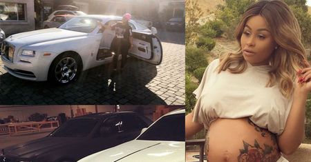 Blac Chyna już kupiła sobie prezent za poród... Rolls Royce'a za 400 tysięcy dolarów