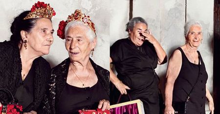 Stare modelki w reklamie Dolce & Gabbana (ZDJĘCIA)