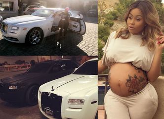 Blac Chyna już kupiła sobie prezent za poród... Rolls Royce'a za 400 tysięcy dolarów