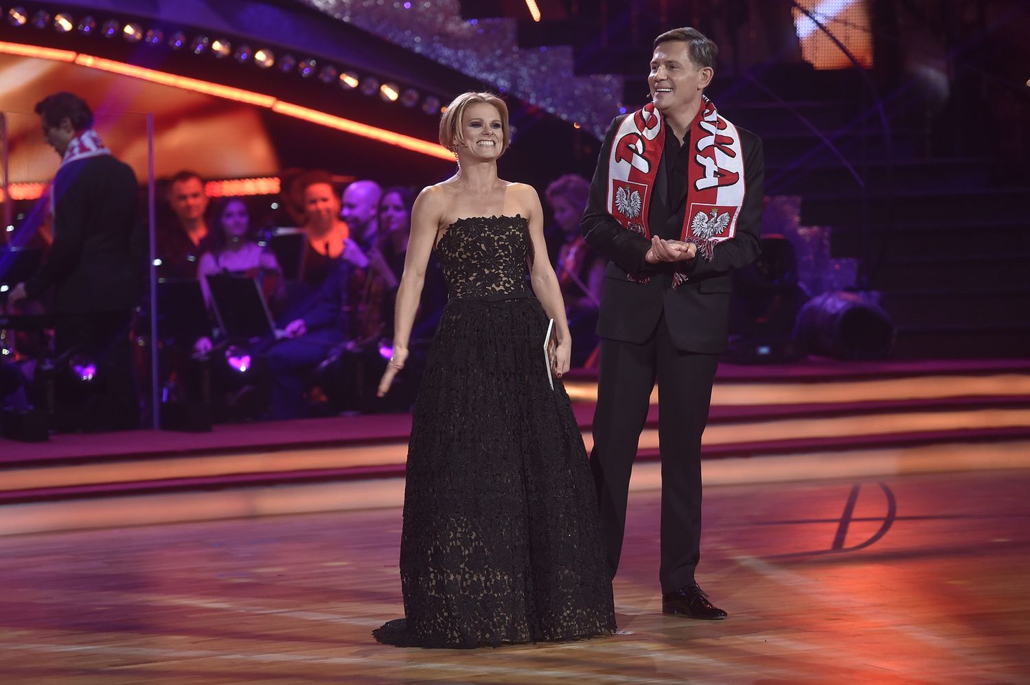 Anna Głogowska i Krzysztof Ibisz
Fot.akpa
