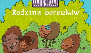 Żubr Pompik. Wyprawy. Tom 4. Rodzina borsuków