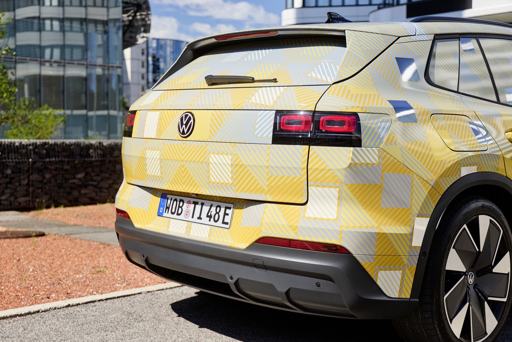 Volkswagen ID.Tiguan w kamuflażu