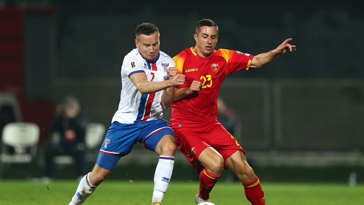 Getty Images / Na zdjęciu: mecz Wyspy Owcze - Czarnogóra